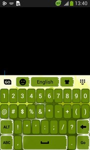 Green Electric Keyboard
