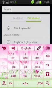 Pink Nature Keyboard
