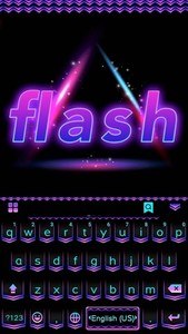 Flash Emoji Kika KeyboardTheme