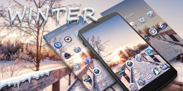 Winter GO Launcher Theme