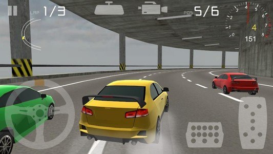 M-acceleration 3D Car Racing