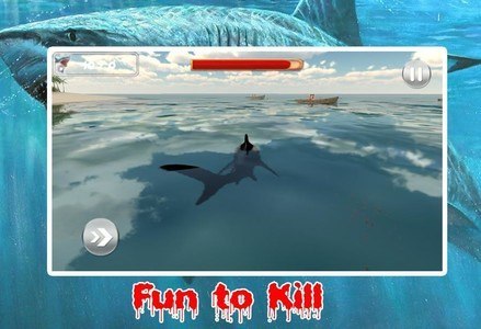 Hungry Shark Attack Simulation