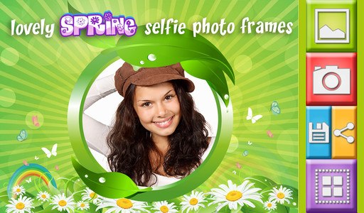 Spring Selfie Photo Frames
