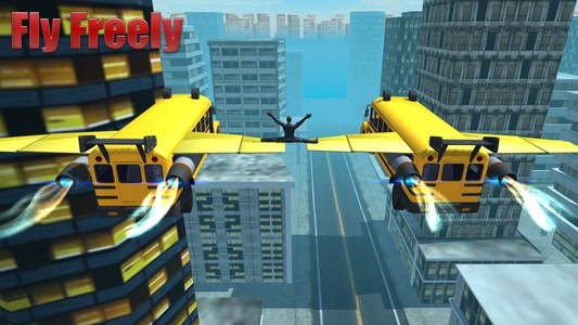 Flying Bus Simulator 2016