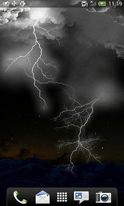 Thunderstorm Live Wallpaper