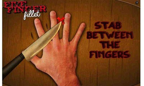 Five Finger Fillet Knife Game