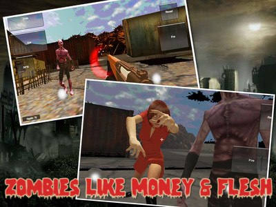 Zombie Kill For Money 3D Shoot