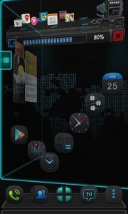 Thank Next Launcher Theme