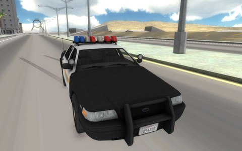 american fast police car driving: offline games