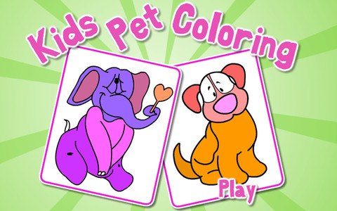 Kids Pet Coloring