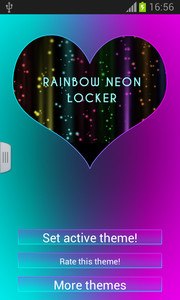 Rainbow Neon Locker