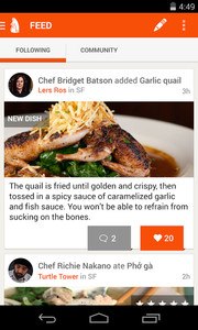 Chefs Feed - Dining Reviews