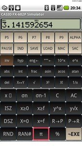 FX-602P scientific calculator