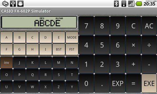 FX-602P scientific calculator