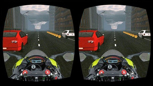 VR Traffic Bike Racer