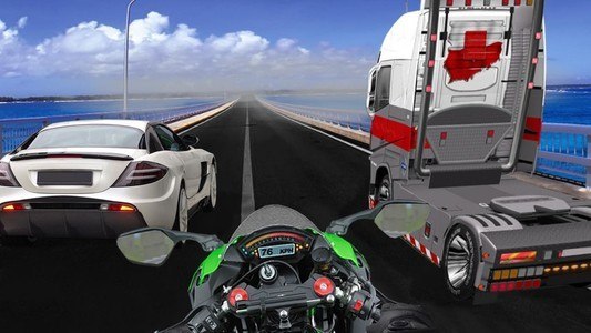 VR Traffic Bike Racer