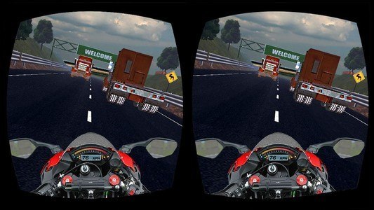 VR Traffic Bike Racer
