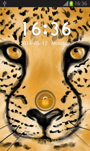 Cheetah Lock Screen
