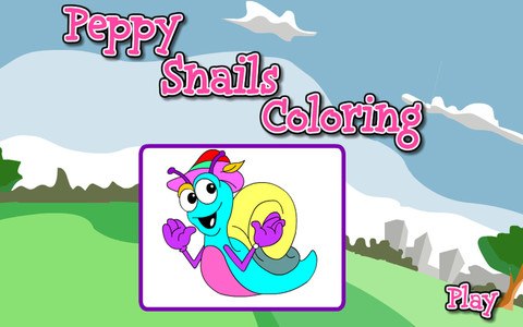 Coloring Peppy Snails
