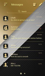 (FREE) GO SMS ELEGANT THEME