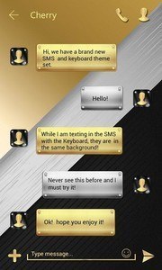 (FREE) GO SMS ELEGANT THEME