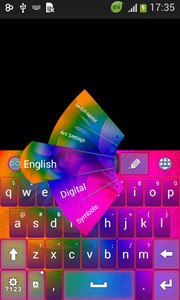 Rainbow Color GO Keyboard
