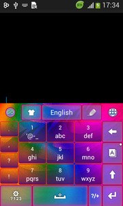 Rainbow Color GO Keyboard