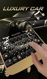 Luxury Car GO Keyboard Theme