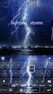 Lighting Storm Kika Keyboard