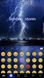 Lighting Storm Kika Keyboard