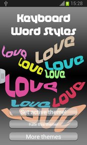 Keyboard Word Styles