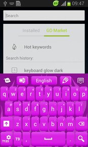 Keyboard Skin Purple