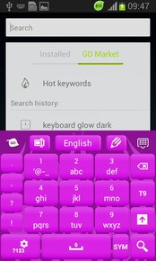 Keyboard Skin Purple