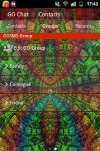 GO SMS PRO Theme Magic Mosaic