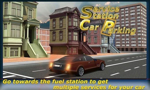 Service Station Car Parking