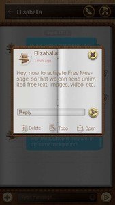 (FREE) GO SMS NOTEPAD THEME
