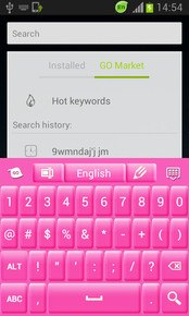 Keyboard Pure Pink