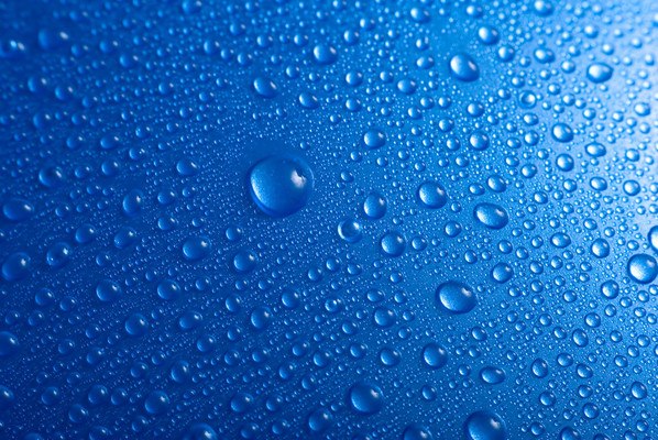 Water Droplet Blue