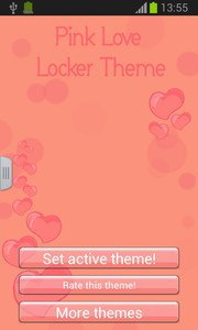 Pink Love Locker Theme