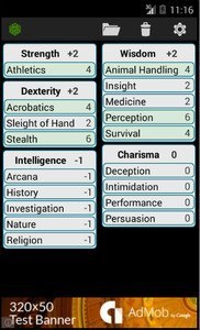 Fifth Edition Character Sheet