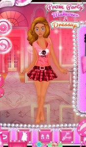 Prom Party Makeover & Dressup