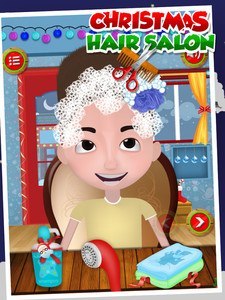 Christmas Kids Hair Salon