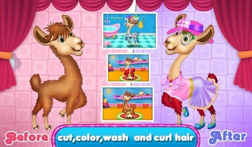 Animal Hair Salon For Kids