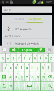 Keyboard Green Theme