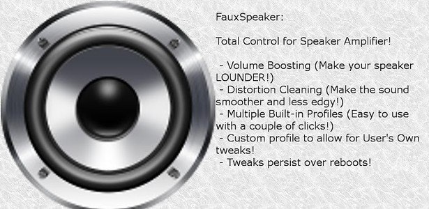 Speaker Loudness & Amp Control