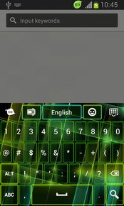 GO Keyboard Neon Glow