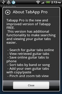 Guitar TabApp - PRO
