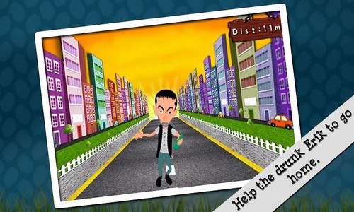 Crazy Drunk Man: Running Game