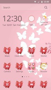 Butterfly theme