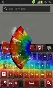 GO Keyboard Rainbow Glow Free